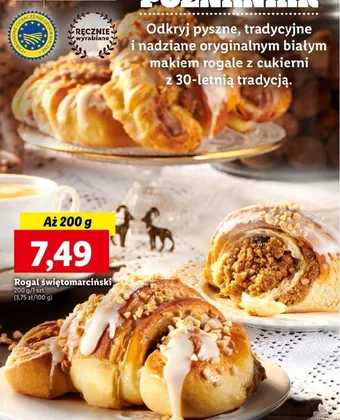 Lidl Rogal świętomarciński 200g oferta