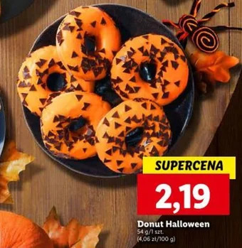 Lidl Donut Halloween 54g oferta