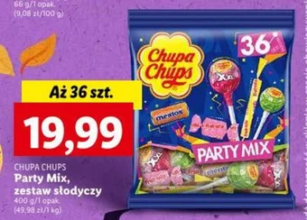 Lidl CHUPA CHUPS Party Mix zestaw słodyczy 400 g oferta