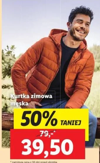 Lidl Kurtka zimowa męska oferta