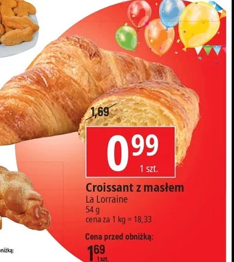 E.Leclerc Croissant z masłem oferta