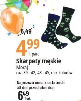 E.Leclerc Skarpety męskie 43-45 oferta