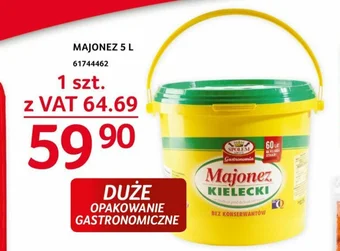 Selgros MAJONEZ 5 L oferta