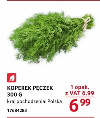 Selgros KOPEREK PĘCZEK 300 G oferta