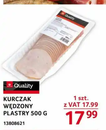 Selgros KURCZAK WĘDZONY PLASTRY 500 G oferta