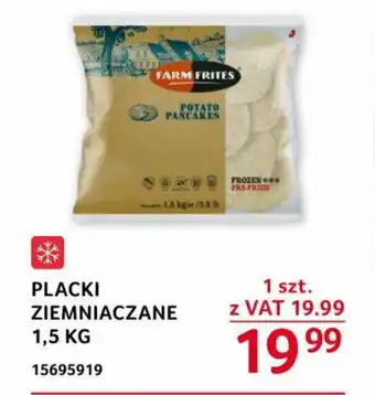 Selgros PLACKI ZIEMNIACZANE 1,5 kg oferta