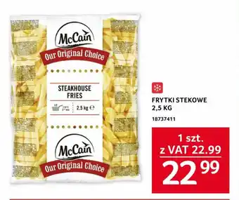 Selgros FRYTKI STEKOWE 2,5 kg oferta