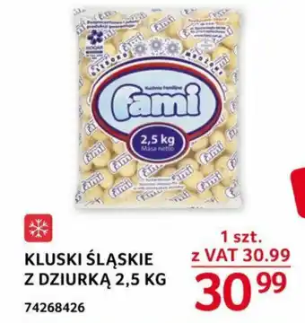 Selgros KLUSKI ŚLĄSKIE Z DZIURKĄ 2,5 KG oferta