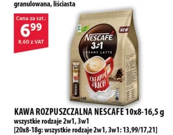 Eurocash Cash & Carry Kawa rozpuszczalna oferta