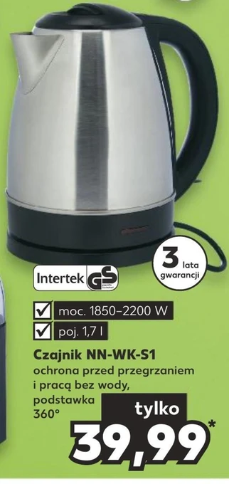 Kaufland Czajnik elektryczny oferta