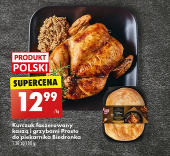 Biedronka Kurczak faszerowany oferta