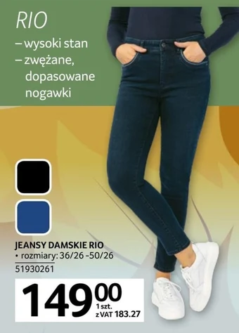 Selgros Jeansy damskie oferta