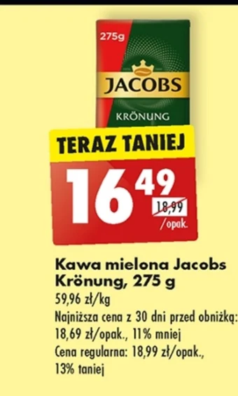 Biedronka Kawa mielona oferta