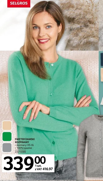 Selgros Sweter damski oferta