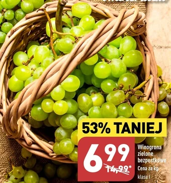 ALDI Winogrona oferta