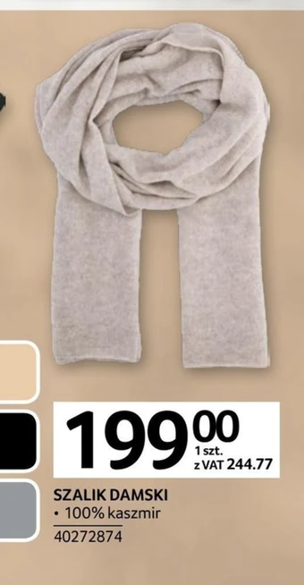 Selgros Szalik damski oferta