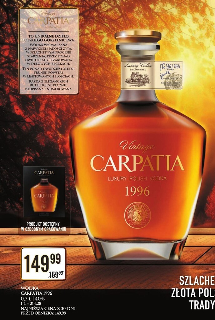 Promocja Wódka w Dino