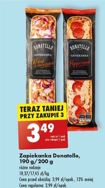 Biedronka Zapiekanka oferta