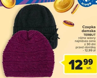Carrefour Czapka damska terbut oferta