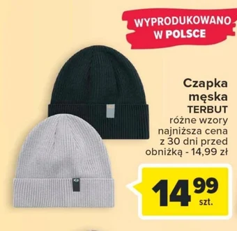 Carrefour Czapka męska terbut oferta