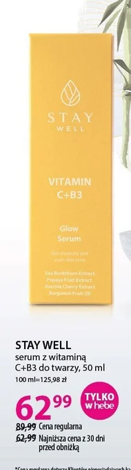 Hebe Serum z witaminą c + b3 oferta