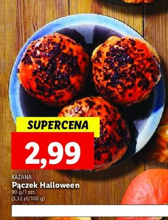 Lidl Pączek halloween oferta