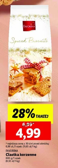 Lidl Ciastka korzenne oferta