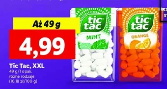 Lidl Cukierki orange oferta