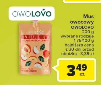 Mus owocowy 200 g