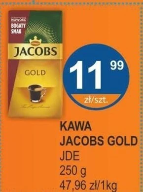 Rabat Jacobs gold kawa mielona 250 g oferta