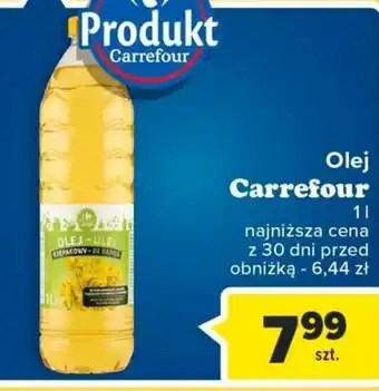 Carrefour Olej 1 l oferta