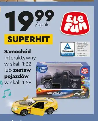 Biedronka Samochód wyścigowy 1:32 oferta
