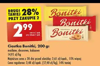 Biedronka Ciastka deserowe oferta
