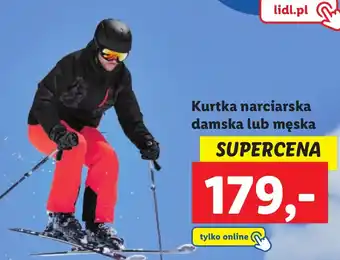 Lidl CRIVIT Kurtka narciarska damska lub męska oferta