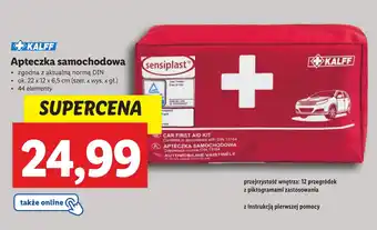 Lidl Apteczka samochodowa oferta