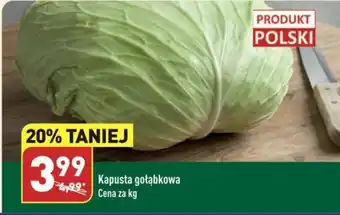 ALDI Kapusta gołąbkowa 1 kg oferta
