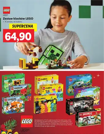 Lidl Zestaw klocków LEGO oferta
