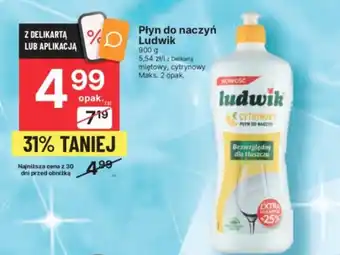 Delikatesy Centrum Płyn do naczyń Ludwik 900 g oferta