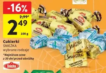 Intermarche Cukierki ŚNIEŻKA 100g oferta