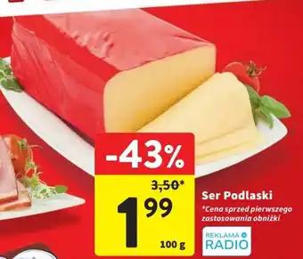 Intermarche Ser Podlaski 100g oferta