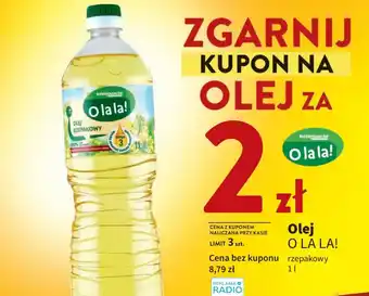 Intermarche Olej O LA LA! 1l oferta
