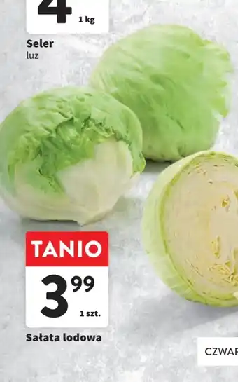 Intermarche Sałata lodowa 1szt oferta