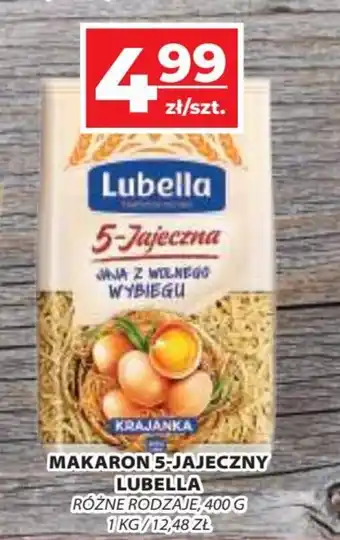 Top Market MAKARON 5-JAJECZNY LUBELLA 400g oferta