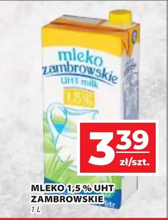 Top Market MLEKO 1,5% UHT ZAMBROWSKIE 1L oferta