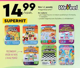 Biedronka Gra magnetyczna chińczyk & węże i drabiny oferta
