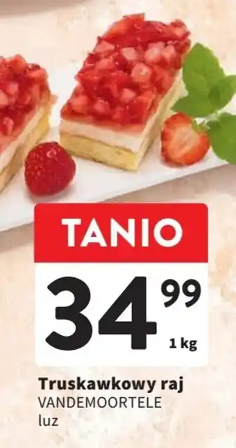 Intermarche Truskawkowy raj VANDEMOORTELE 1kg oferta