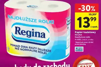 Intermarche Papier toaletowy REGINA 4 rolki oferta