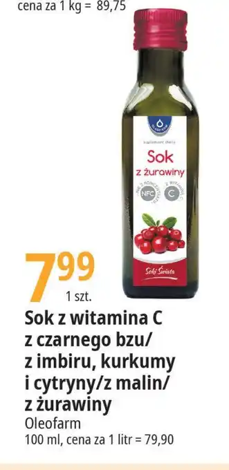 E.Leclerc Sok z czarnego bzu oferta
