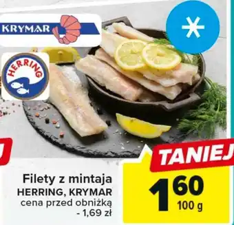 Carrefour Filet z mintaja oferta
