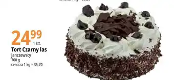 E.Leclerc Tort czarny las oferta